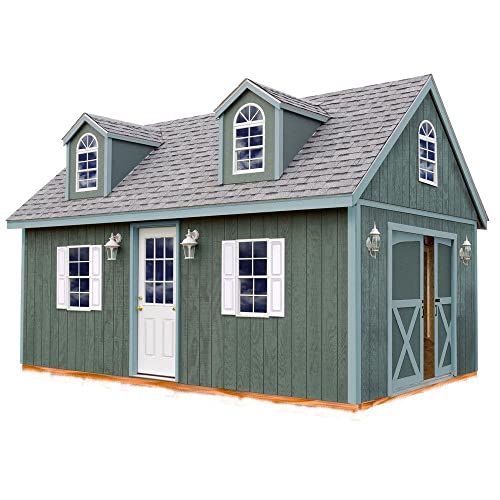 Arlington 12 ft. x 20 ft. Wood Storage Shed Kit ARLINGTON