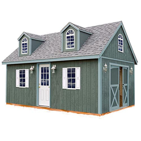 Arlington 12 ft. x 20 ft. Wood Storage Shed Kit ARLINGTON