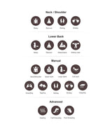 Titan AmaMedic Hilux | 4D MassageChair | Heated Back Roller Massage | SL-Track | Specialized 18 Airbags| Automatic Extendable Footrest up to 7.1”" (Black) Titan