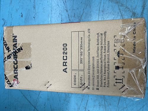 ARCCAPTAIN Stick Welder, [Large LED Display] 200A ARC/Lift TIG Welding Machine with Synergic Control, IGBT Inverter 110V/220V Portable MMA Welder Machine with Hot Start, Arc force and Anti-Stick ARCCAPTAIN