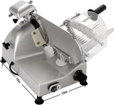 BESWOOD 10" Premium Chromium-plated Steel Blade Electric Deli Meat Cheese Food Slicer Commercial and for Home use 240W BESWOOD250 BESWOOD