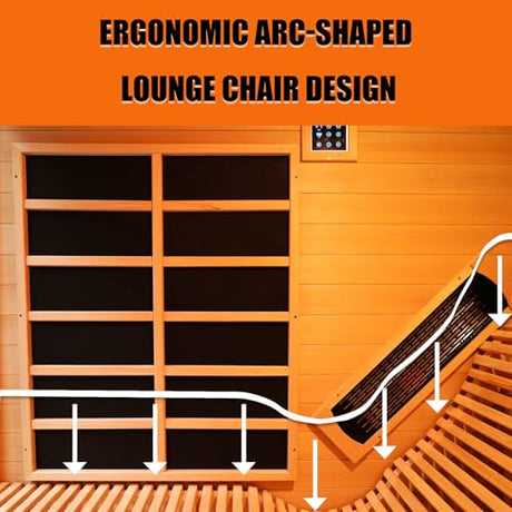 Wood Home Hybrid Sauna for 3 Person, Far Infrared & Steam Dual System Indoor Traditional Saunas, 3KW 9 Heating Elements and 6KW Heating Stove, Speaker, Oxygen Bar, Water Bucket, Rocks, Red Cedar Smartmak