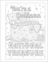 You Are a F*cking Rock Star: A Motivational Swear Word Coloring Book for Adults WoodArtSupply