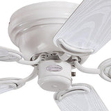 Westinghouse 7217200 Contempra 48-Inch Indoor/Outdoor Ceiling Fan, White Finish Westinghouse