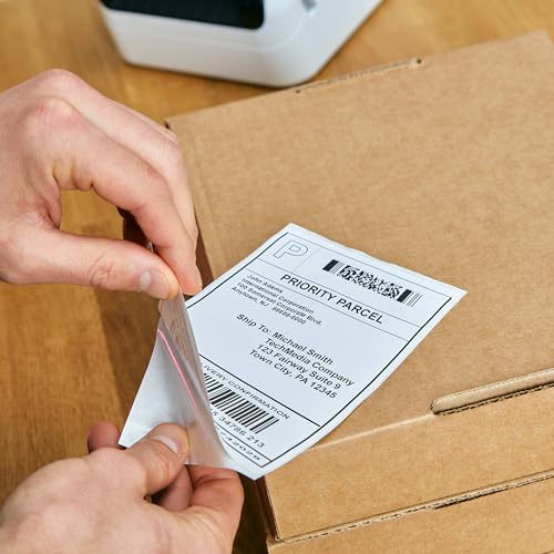 Brother QL-1100c Wide Format Label Printer, Shipping & Postage Labels 4” x 6”, Barcode & QR Code, High Speed, Direct Thermal Printing, Compact, uses DK Drop-in Label Rolls, USB Connectivity