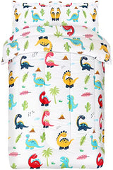 Utopia Bedding Dinosaur Kids Comforter Set with 2 Pillow Shams, 3 Piece Soft Microfiber Twin Bed Comforter with Pillow Shams, Printed Kids Bedding for Boys and Girls, Lightweight, Breathable,Easy Care Utopia Bedding