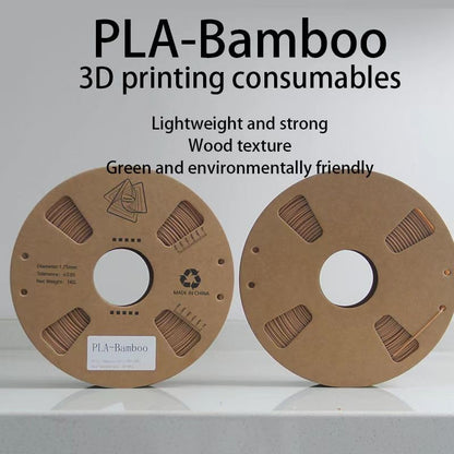 3D Printer Filament Bamboo Fiber - Bambu Filament pla - Wood Filament pla - 1.75mm(2.2 LBS) - WoodArtSupply