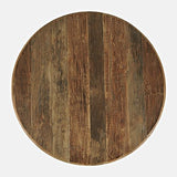 Jofran Reclamation 42" Rustic Reclaimed Solid Wood Round Dining Table Jofran Inc.
