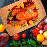 GaoMon 30" Extra Large Bamboo Cutting Board, XXXL Wood Cutting Board for Stove Top, Noodle Board, Over the Sink Cutting Board, Turkey Carving Board, Chopping Board for Meat Vegetables Cheese GAOMON