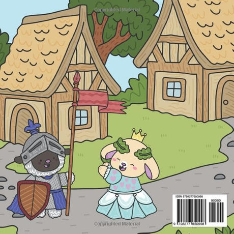 The Kingdom Of Love Coloring Book: A Cute And Cozy Medieval Adventure (The Kingdom Of Love: A Story About The Golden Rule) WoodArtSupply