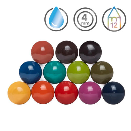 Derwent Inktense Pencils Tin, Set of 12, Great for Holiday Gifts, 4mm Round Core, Firm Texture, Watersoluble, Ideal for Watercolor, Drawing, Coloring and Painting on Paper and Fabric (0700928) Derwent