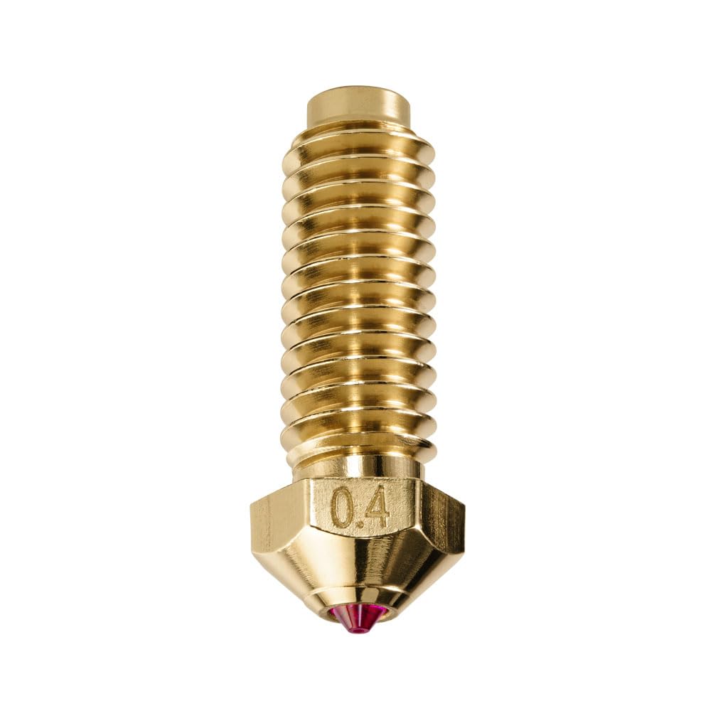 DUROZZLE Ruby Nozzles for Anycubic Kobra 2 Series 3D Printers, Hardened & Abrasion Resistant for Precision Additive Manufacturing (Kobra 2, 0.4mm) - WoodArtSupply