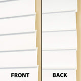 2 Inch Cordless Room Darkening Faux Wood Blind - 14" W x 36" L - White, Over 1,000 Custom Sizes Starting at 18.97, Inside or Outside Mount, Venetian Shades for Interior Windows by Lumino Lumino