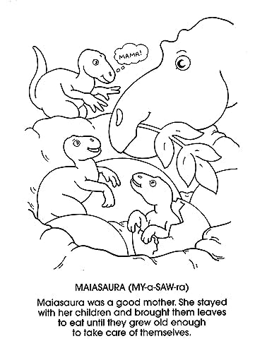 Dinosaurs (Dover Coloring Books) Dover Publications