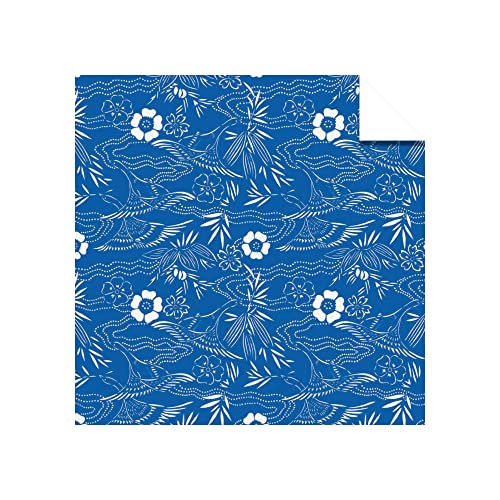 Origami Paper 200 sheets Blue and White Patterns 6" (15 cm): Double Sided Origami Sheets Printed with 12 Different Designs (Instructions for 6 Projects Included) Tuttle Publishing