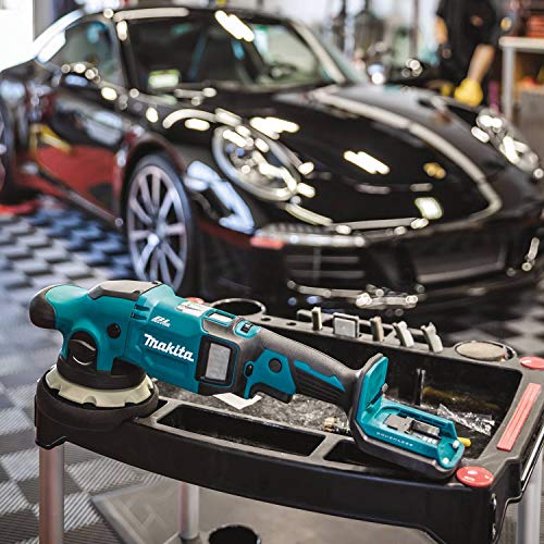 Makita XOP02Z 18V LXT® Lithium-Ion Brushless Cordless 5" / 6" Dual Action Random Orbit Polisher, Tool Only Makita