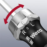 Wera - 5051461001 Kraftform 816 RA Bitholding Ratcheting Screwdriver, 1/4" Head Wera