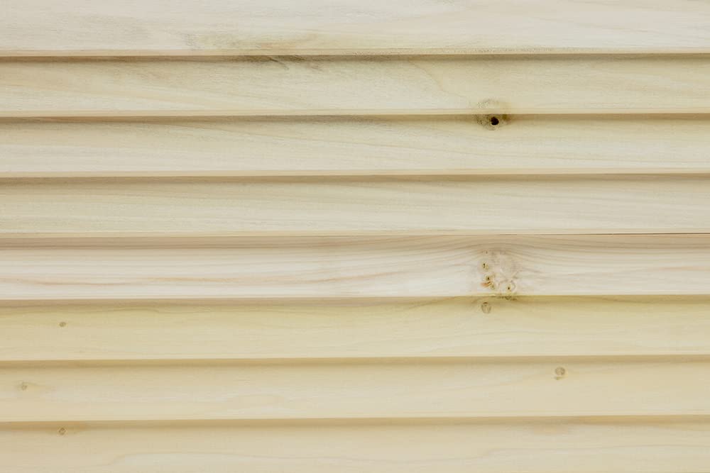 1550-4FTWHW Unfinished White Hardwood Sawtooth Slat Panel Moulding - WoodArtSupply