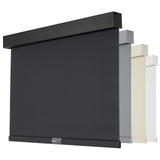 Persilux Blackout Roller Shades for Windows, Cordless Free-Stop Blinds for Windows with Valance, Thermal Insulated Fabric Window Shades, UV Protection Shades for Home and Bedroom, Black, Custom Size Persilux