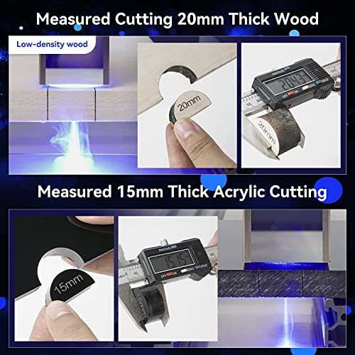 ATOMSTACK S10 Pro Laser Engraver, Laser Engraving Machine, Laser Class 4,10000mW Optical Dual Compressed Spot Laser Cutter for 10-20mm Wood and Acrylic DIY Cutting, Support Offline Engraving KoveYzao