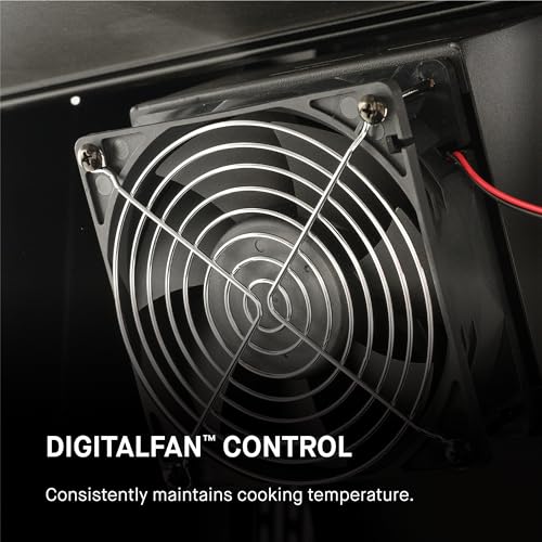 Masterbuilt® Gravity Series® 600 Digital Charcoal Grill and Smoker,WiFi Technology, GravityFed™ Charcoal Hopper, 600 Cooking Sq. Inches, Reversible Smoke&Sear Cast Iron Grates, Black, Model MB20041023 Masterbuilt