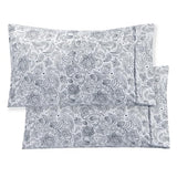 Elegant Comfort Softest and Coziest 6-Piece Sheet Set - 1500 Premium Hotel Quality Microfiber - Deep Pocket, Wrinkle Resistant 6-Piece Paisley Pattern Bed Sheet Set, Queen, Paisley Navy