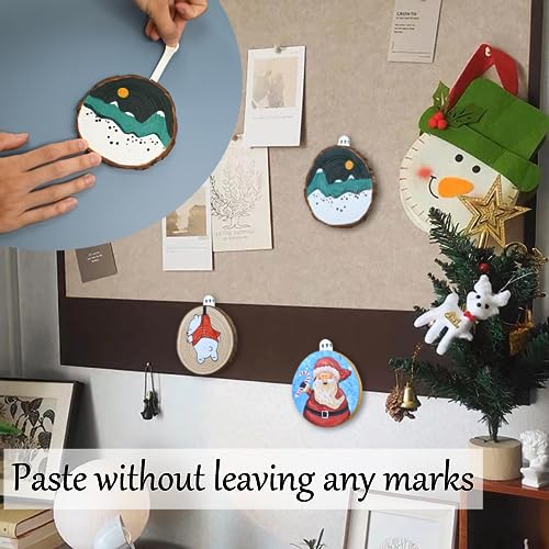 Unfinished Natural Wooden Slices 3.5-4 Inch Wood Circles for Crafts DIY Christmas Ornament Craft Wood Kit with Picture Hanging Strips,Blank Round Wood Slice with Bark for Art (Wood Slices 60 PCS) KXEXK