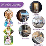 8 x 8 Inch Sublimation Air Freshener Sheets Felt Large-Size Car White Fragrant Blank Air Freshener Sheets DIY Auto Scented Sheets for Car Home Use Heat Press Decor for Various Styles, 12 Pieces Maitys