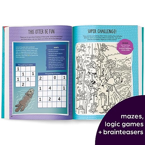 The Great Big Book of Really Hard Puzzles (Great Big Puzzle Books)