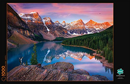 Buffalo Games - Mountains On Fire - 1000 Piece Jigsaw Puzzle Multicolor, 26.75"L X 19.75"W