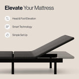 Adjustable Comfort Classic Adjustable Base - Twin XL - Head & Foot Incline - Wireless Remote with Memory - Easy Set Up - Zero Clearance - Zero Gravity - Durable Frame Adjustable Comfort