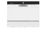 HAMILTON BEACH HBDW3208 RCA RDW3208 Counter Top Dishwasher, 6 Place Settings, Portable, White Hamilton Beach