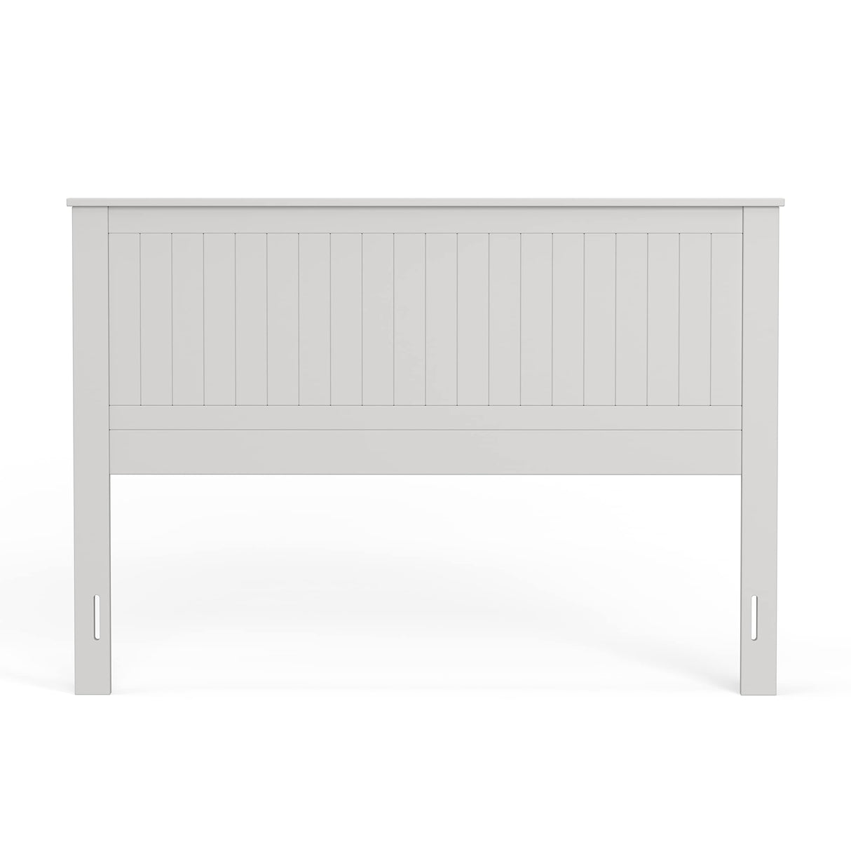 Glenwillow Home Wainscott Wood Panel Headboard in White - Queen Size Glenwillow Home