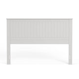 Glenwillow Home Wainscott Wood Panel Headboard in White - Queen Size Glenwillow Home