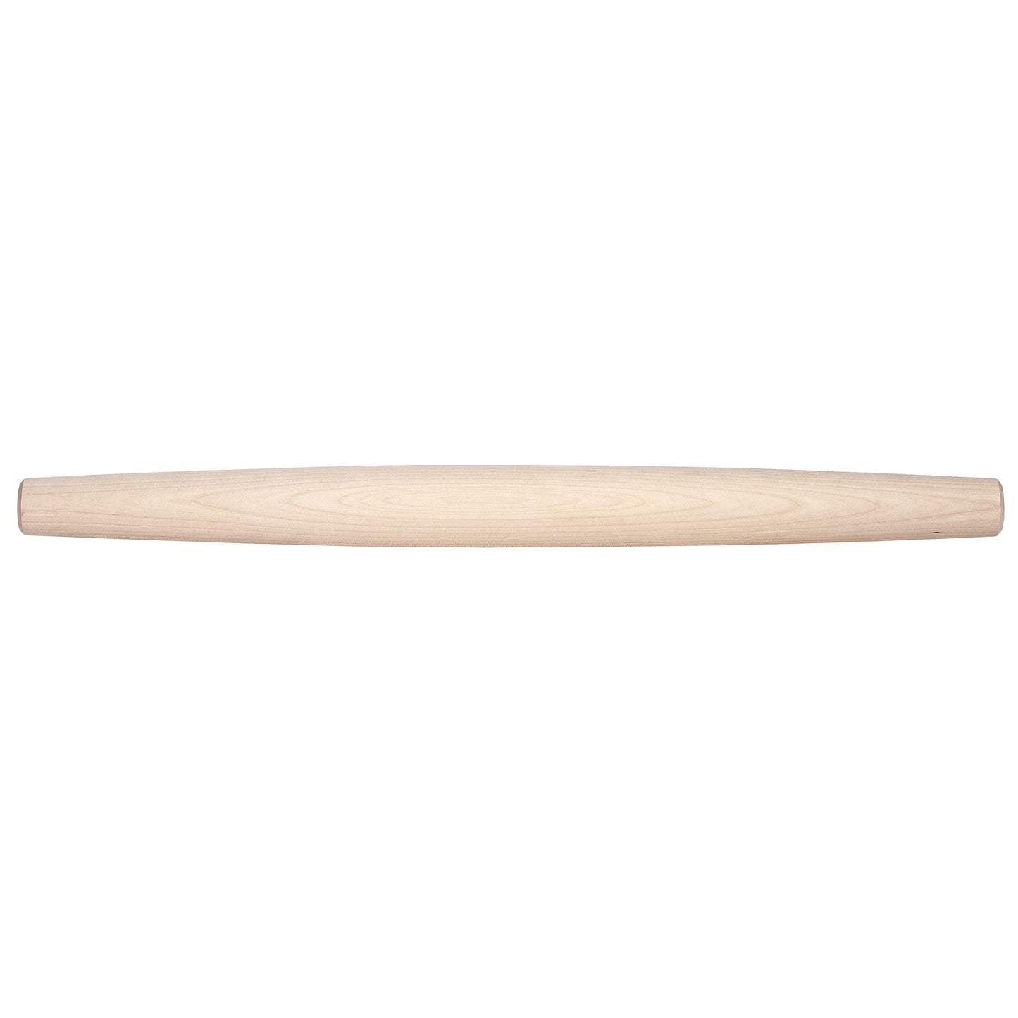 J.K. Adams Maple Wood Baking and Pastry French Rolling Pin for Pizza, Pie, Cookie Dough Roller, and More, 20.5" long x 1.75" diameter (COOP-FP1)