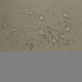 Sunnydaze 8-Foot Firewood Log Rack Cover - Weather-Resistant Outdoor Heavy-Duty Polyester with PVC Backing - Khaki Sunnydaze