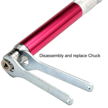 Air-powered Micro Die Grinder Set 65,000 RPM Pneumatic Pencil with Wrench Grinder Tool for Cleaning Dies,Rotors,Backing Plates,Brake Pads,Mounts(90 PSI) CALIDAKA