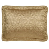 Cambridge Classic Luxury Bedding | Golden Bronze Solid Color Polyester Satin | Elaborate Damask Quilting | 2 Piece Bed Set Includes Twin Bedspread and Standard Pillow Sham | Also Fits Twin XL Beds Touch of Class