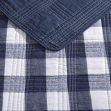 Eddie Bauer Home | Lake House Collection | Bedding Set - 100% Cotton Light-Weight Quilt Bedspread, Pre-Washed for Extra Comfort, Twin, Blue Eddie Bauer