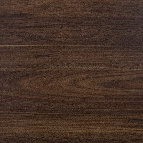 Walker Edison Buren Classic Grooved Door TV Stand for TVs up to 65 Inches, 58 Inch, Walnut Walker Edison