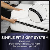 Protect-A-Bed Essential Mattress Protector Full, Dust Mite Resistant, Noiseless and Odor-Resistant Mattress Cover, 100% Waterproof Top, Machine Washable, Fits 11"-18" Mattresses Protect-A-Bed