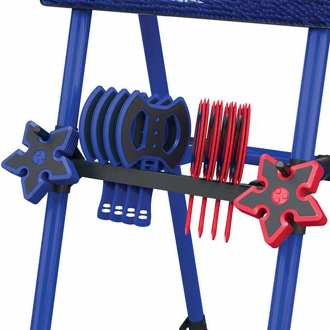 Generic Axe Throwing Game - Steel Frame & Foldable!, Blue Generic