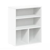 Furinno Pasir 3 Tier Display Bookcase, White Furinno