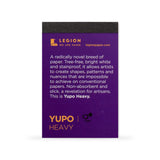 Legion Mini Pad 2.5 x 3.75 Inch, Waterproof and Stain-Resistant Sampler Set of 12 Yupo Artist Pads Containing 4 Pads Each of Yupo Medium, Yupo Heavy, and Yupo Translucent Yupo