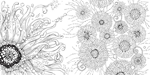 Hidden Oceans Coloring Book: Color and Breathe (A Rita Berman Hidden Wonders Book) WoodArtSupply