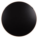 FUWU HOME Wood Round Mirror 24" Circle Wall Mirror Farmhouse Bathroom Vanity Mirror for Living Room Bedroom Entryway Modern Decoration (24" Freely Natural Beech Wood) FUWU HOME