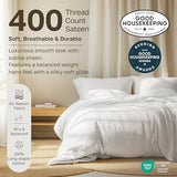 California Design Den Twin XL Sheet Sets - Soft 400 Thread Count Sateen, Natural 100% Cotton Sheets Set with Deep Pockets, and Durable Bedding - Sage Green California Design Den