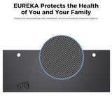 EUREKA ERGONOMIC Gaming Desk with LED Lights Home Office RGB Table, Small Gaming Desk, Computer Table, Black EUREKA ERGONOMIC