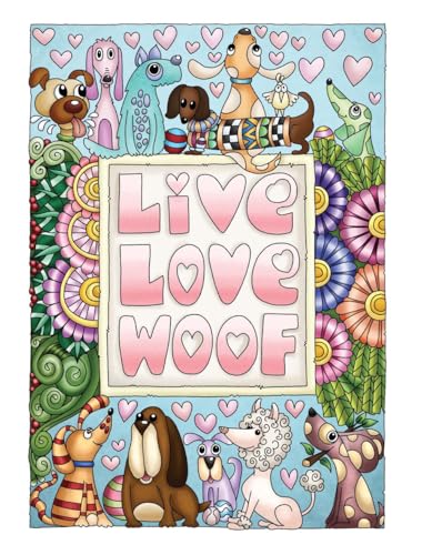 Creative Haven Adorable Dogs Coloring Book (Adult Coloring Books: Pets)