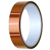 DAOKAI 30mm x 28m(90ft) High Temperature Tape High Temp Tape Polyimide Heat Resistant Tape Thermal Tape Kapton Tape for Masking/Solder / 3D Printers/Battery DAOKAI